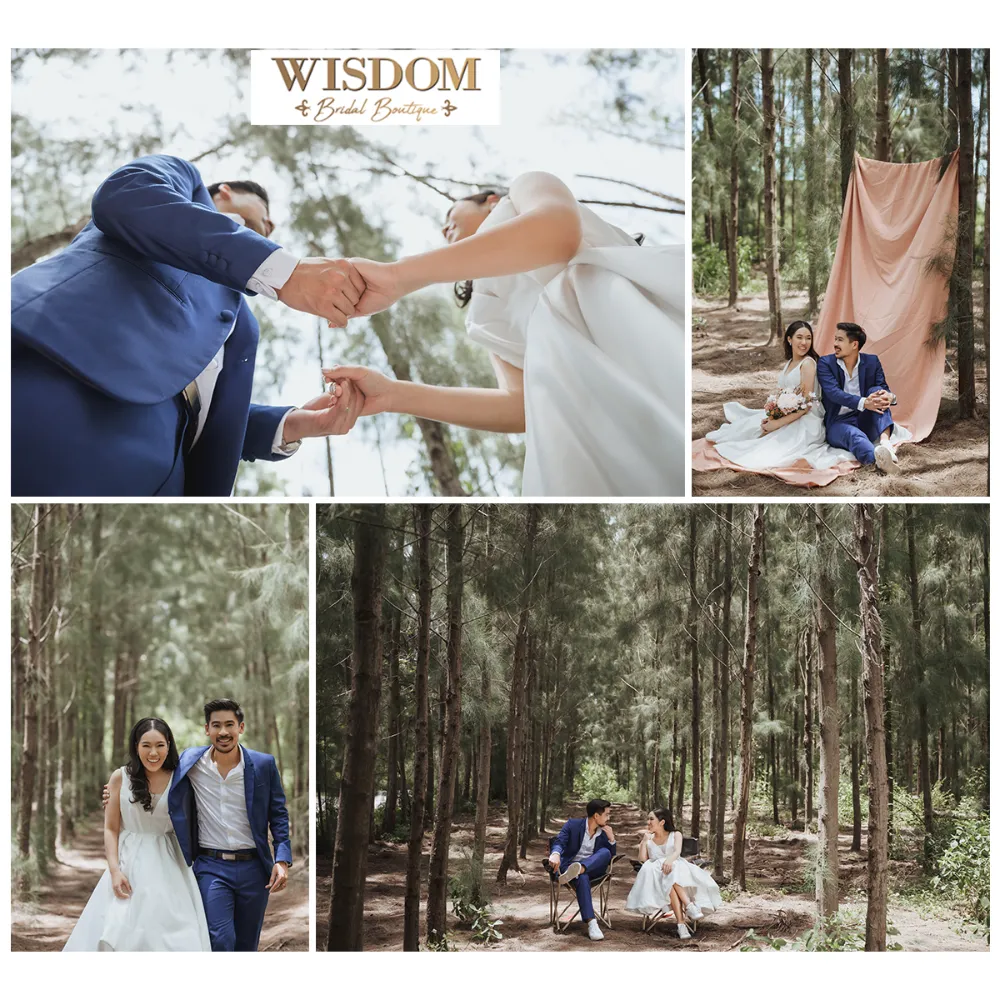 ถ่าย Pre Wedding, ร้านเช่าชุดแต่งงาน รามอินทรา ร | WISDOM BRIDAL BOUTIQUE