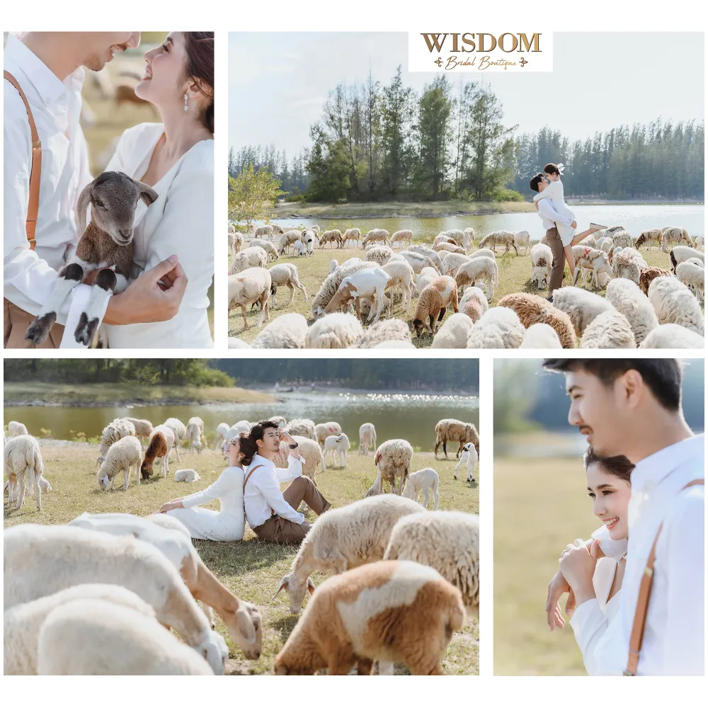 ถ่าย Pre Wedding, ร้านเช่าชุดแต่งงาน รามอินทรา ร | WISDOM BRIDAL BOUTIQUE