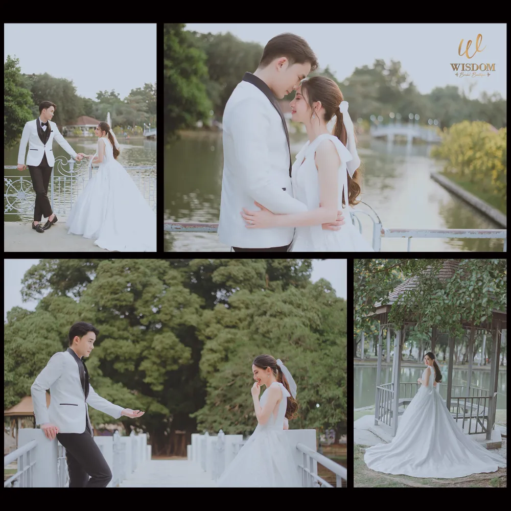 ถ่าย Pre Wedding สไตล์มินิมอล, ร้าน ถ่ายพรีเวดดิ้ง รามอินทรา | WISDOM BRIDAL BOUTIQUE